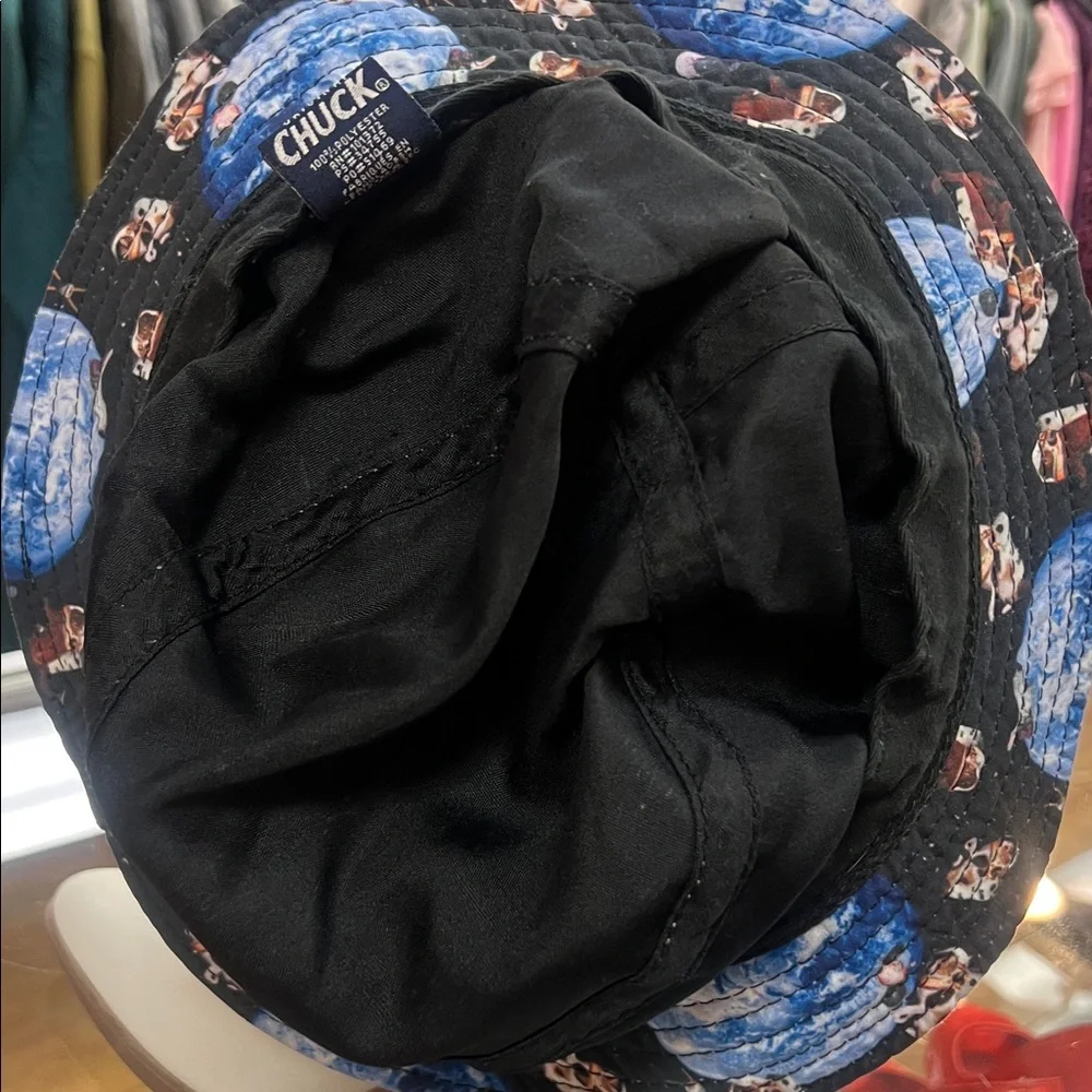 Original chuck Kids'‎ Black Space Adventure bucket hat